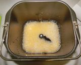 糖質制限　抹茶風味の大豆粉とふすま食パン作り方3写真
