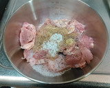 鶏もも肉と白菜のにんにく黒胡椒蒸し作り方2写真