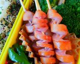 お弁当に＊シュウマイと野菜の照り焼き作り方9写真