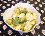 お豆腐とアボカドのクミン炒め☆作り方7写真