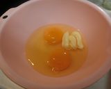 春の山菜コシアブラ入りスクランブルエッグ作り方3写真