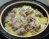 鶏もも肉と白菜のにんにく黒胡椒蒸し作り方8写真