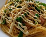 パスタマヨネーズ焼肉のタレ味☝動画レシピ作り方19写真