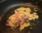 春の山菜コシアブラ入りスクランブルエッグ作り方8写真