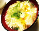 トロミの基本！とろふわ卵の中華スープ☆作り方9写真