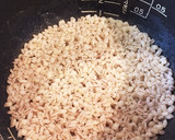 炊飯器で簡単☆もち麦だけ☆10割炊き作り方3写真