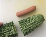 材料３つ！簡単ゴーヤボート♫作り方1写真