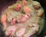 簡単★昼食!鶏手羽元のポン酢そうめん作り方3写真