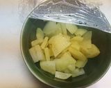 じゃがいもと納豆オムレツ作り方3写真