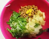 じゃがいもと納豆オムレツ作り方5写真