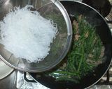 春雨と冷凍いんげんの簡単炒め煮作り方5写真