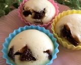 ふんわり★板チョコ入り蒸しパン作り方5写真