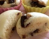 ふんわり★板チョコ入り蒸しパン作り方6写真