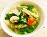 朝食べる♪鶏腿肉塩麹漬けde鳥汁♪作り方9写真