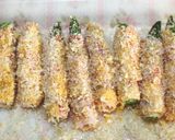 グリーンアスパラの肉巻フライ作り方5写真