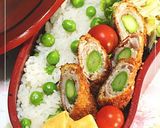 グリーンアスパラの肉巻フライ作り方8写真