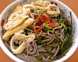 羅臼昆布の切り昆布入りヘルシーなニラそば作り方9写真