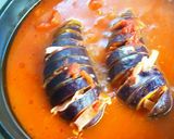 ハッセルバック茄子　トマト煮こみ作り方8写真