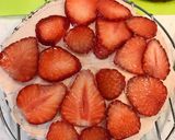 Wチョコクリームの苺チョコショートケーキ作り方40写真