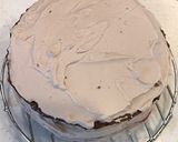 Wチョコクリームの苺チョコショートケーキ作り方42写真