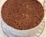 Wチョコクリームの苺チョコショートケーキ作り方43写真