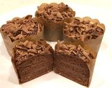 Wチョコクリームの苺チョコショートケーキ作り方48写真