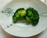 レンチン！で簡単ブロッコリーのおひたし風作り方1写真