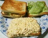 贅沢タマゴサンド(チーズレタス入)作り方7写真