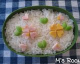 お弁当ご飯の飾り*2*作り方2写真