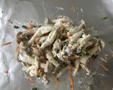 マヨネーズでヘルシーきのこのホイル焼き作り方6写真