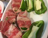 チーズin肉巻きピーマン作り方1写真