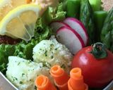 お弁当のすき間に！くるくるにんじん作り方4写真