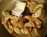捨てないで！鶏皮で作る絶品混ぜご飯作り方1写真