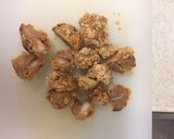 唐揚げ棒で簡単、酢豚風作り方1写真