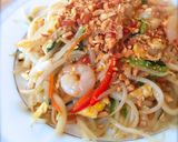 野菜たっぷり！パッタイみたいな焼きうどん作り方8写真