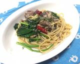 鯖のペペロンチーノ作り方5写真