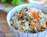 がごめ昆布とろろの炊き込みご飯作り方3写真