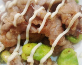 簡単！そら豆と豚コマ切れの塩こしょう味作り方5写真