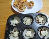 餃子の皮でプチピザ作り方3写真