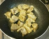 ちぎりこんにゃくのごま油炒めいりこ粉かけ作り方3写真