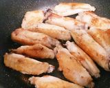 簡単うま甘ダレ❤とり手羽中焼き♪粉なし作り方2写真