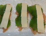 しっとり!ささみのシソチーズ海苔巻き!作り方2写真