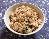 桜海老チーズ大葉おかかの混ぜご飯作り方4写真