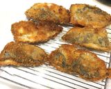 アジのマヨパン粉焼き作り方5写真