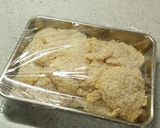 胸肉で！チキンソースカツ丼♪作り方5写真