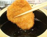胸肉で！チキンソースカツ丼♪作り方7写真
