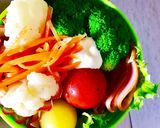 作り置きそぼろdeドライカレー弁当♪作り方4写真