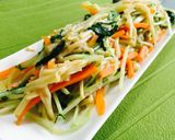 ピリ辛うま!水菜とえのきの柚子胡椒炒め作り方5写真