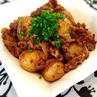 新ジャガ丸ごと揚げ肉じゃが☆ by スミスミたっくん 【クックパッド