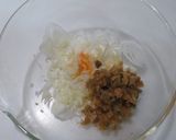 葱と搾菜のピリ辛冷奴作り方2写真